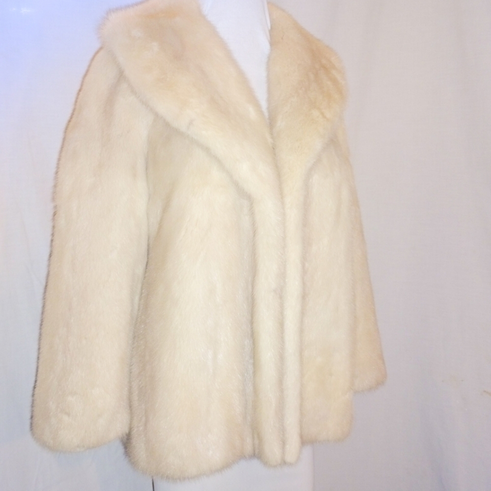 Vintage Rare Blue Gray Mink Coat